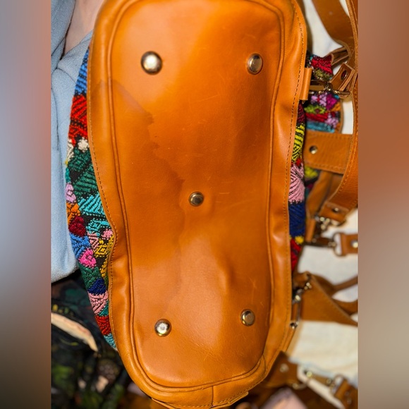 Nena & Co Brown Backpack with Leather Accents - Picture 7 of 13